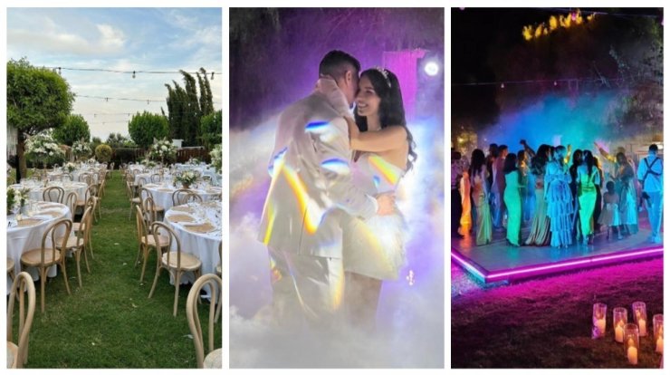 Γιώργος Γεωργίου – Έλενα Θεοδώρου: Τα στιγμιότυπα από το wedding party τους [εικόνες & βίντεο]