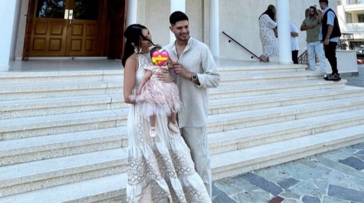 Έλενα Θεοδώρου – Γιώργος Γεωργίου: Βάφτισαν την κόρη τους, Νεφέλη! [εικόνες & βίντεο]