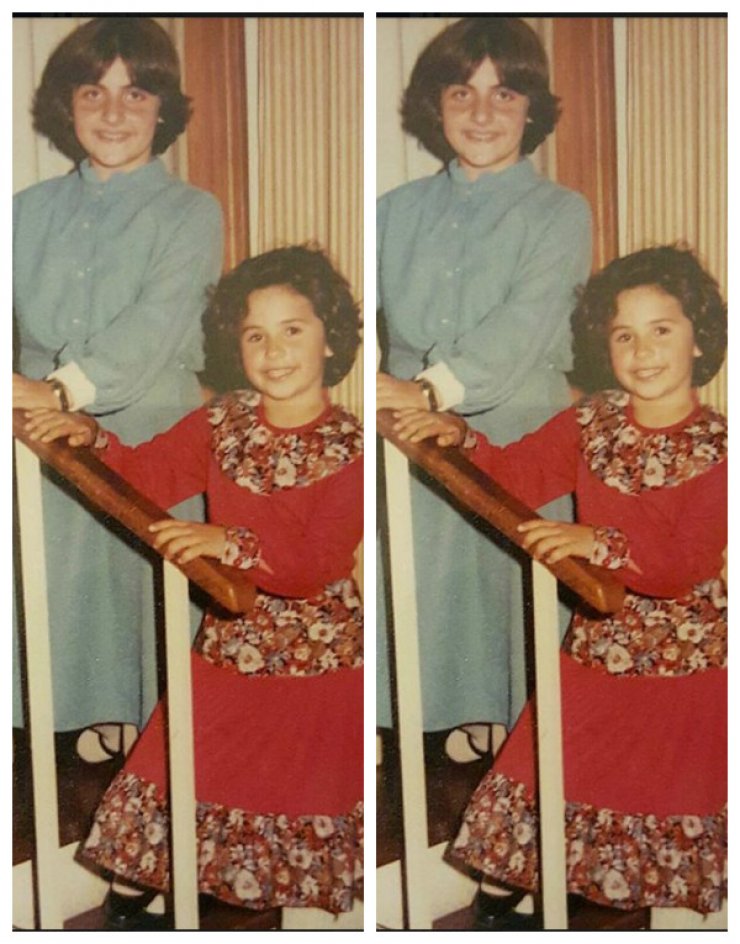 Οι τρυφερές ευχές επώνυμης Κύπριας στην αδερφή της