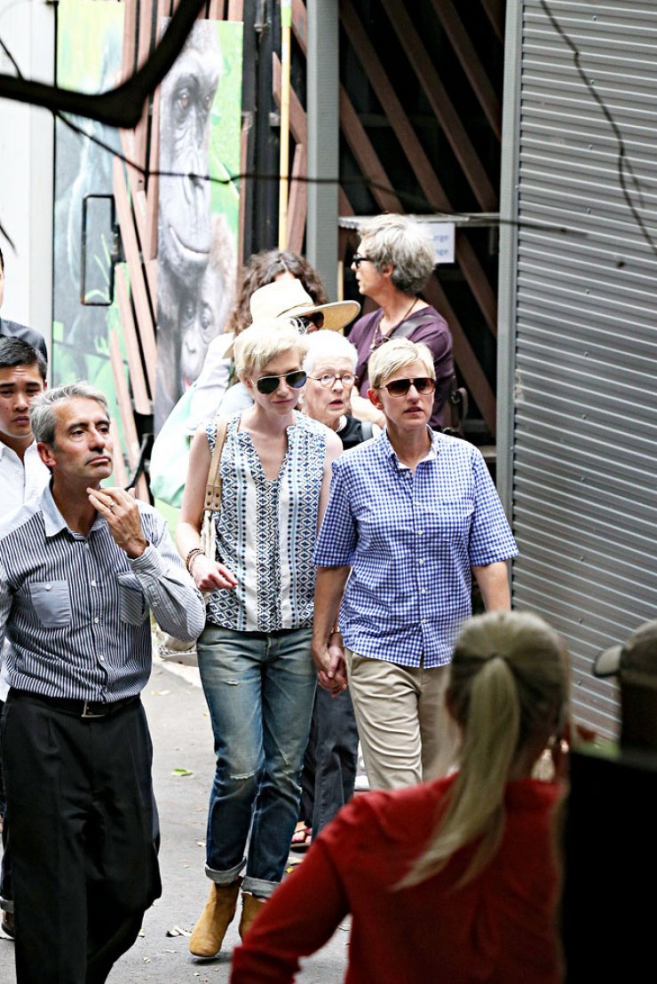 Ellen DeGeneres - Portia de Rossi: Ερωτευμένες στην Αυστραλία  