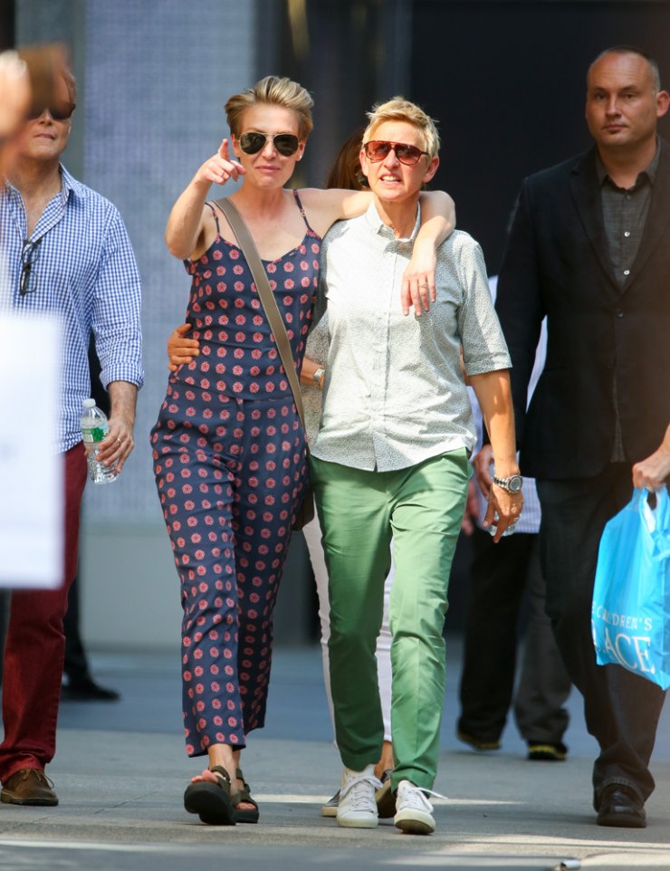 Ellen Degeneres: Τρισευτυχισμένη με τη σύζυγό της [εικόνες]