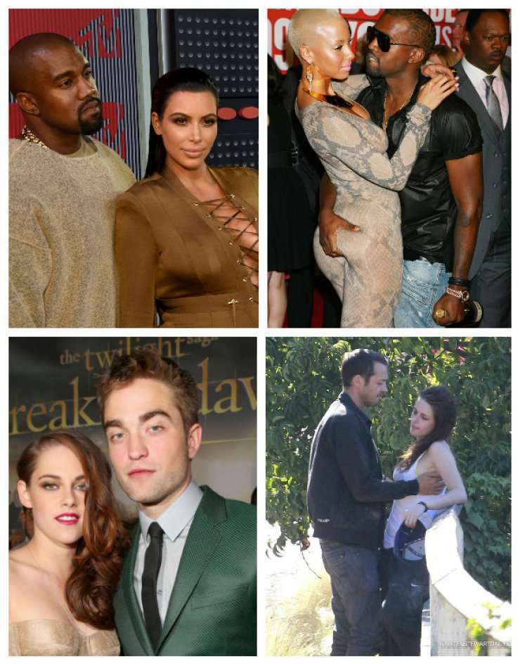 Ερωτικά τρίγωνα διασήμων!