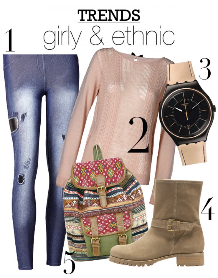 Girly & ethnic