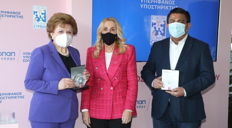 Η ΟΠΑΠ Κύπρου τιμά την επιστήθια φιλία της με την Europa Donna με νέα μαστογραφικά συστήματα!