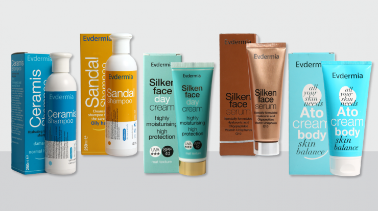 Διεκδίκησε τώρα προϊόντα περιποίησης Evdermia