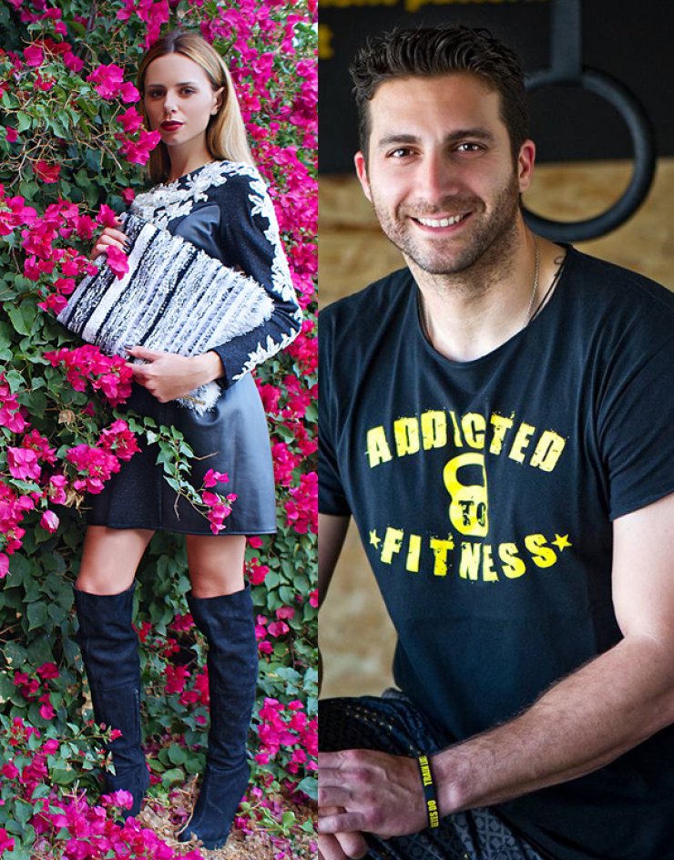 Αποκλειστικό: Κυριάκος Πελεκάνος-Έβελυν Καζαντζόγλου: Τρυφερές στιγμές στην παραλία