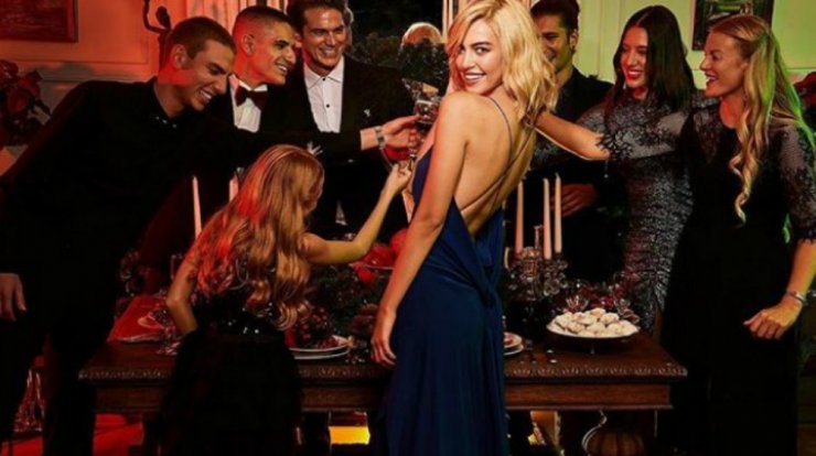 Η κόρη της Εβελίνας Σκίτσκο έγινε ενός έτους 