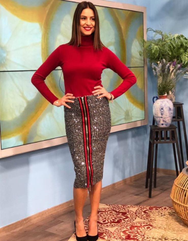 Το σεξουαλικό υπονοούμενο της Κωνσταντίνας Ευριπίδου στον αέρα της εκπομπής της!