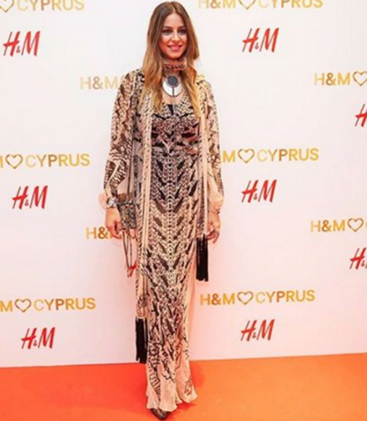 Το ατύχημα της Κωνσταντίνας Ευριπίδου στο VIP Opening του H&M
