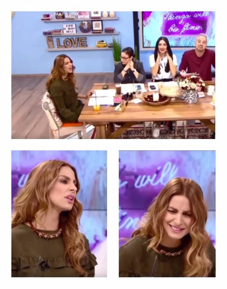 Τα βογγητά της Κωνσταντίνας Ευριπίδου on air από τον πόνο! [βίντεο]