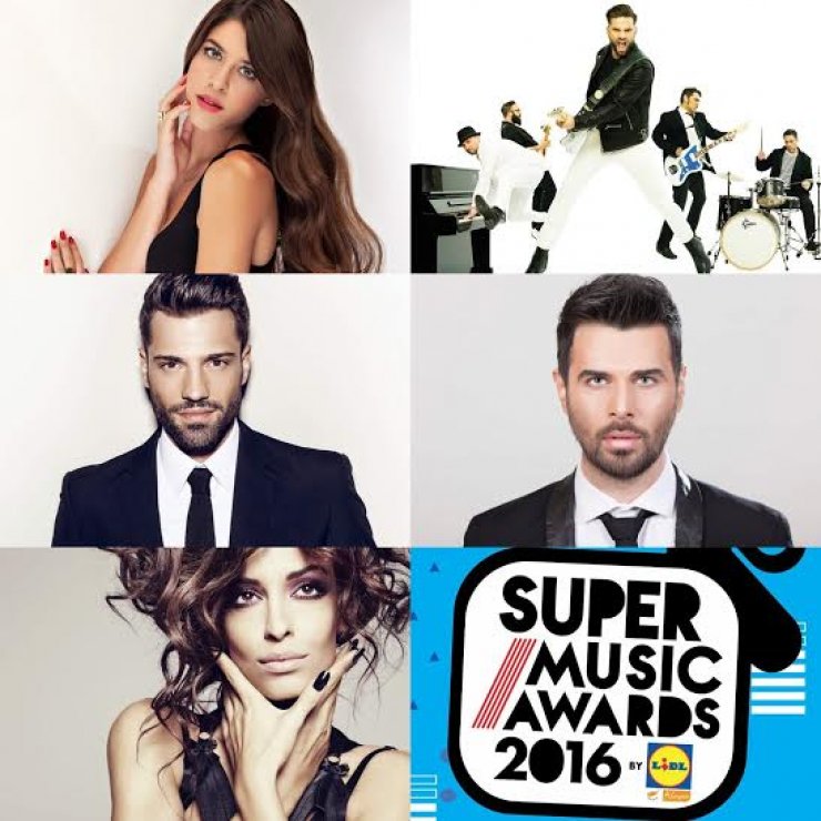 Ανακοινώθηκαν και άλλα μεγάλα ονόματα για τα Super Music Awards By Lidl