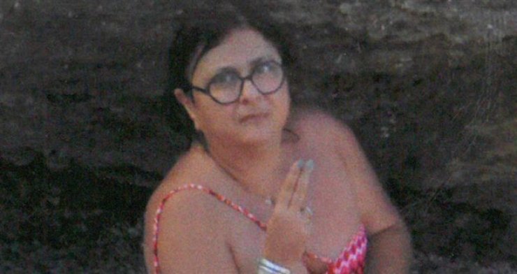 Ελισάβετ Κωνσταντινίδου: Στην παραλία με το μπικίνι της! [εικόνες]