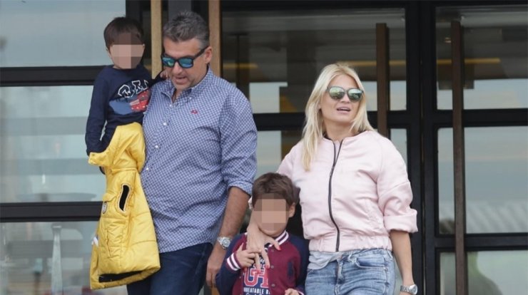 Λιάγκας - Σκορδά: Οι εορτασμοί για τα γενέθλια του μικρότερού τους γιου [εικόνες]