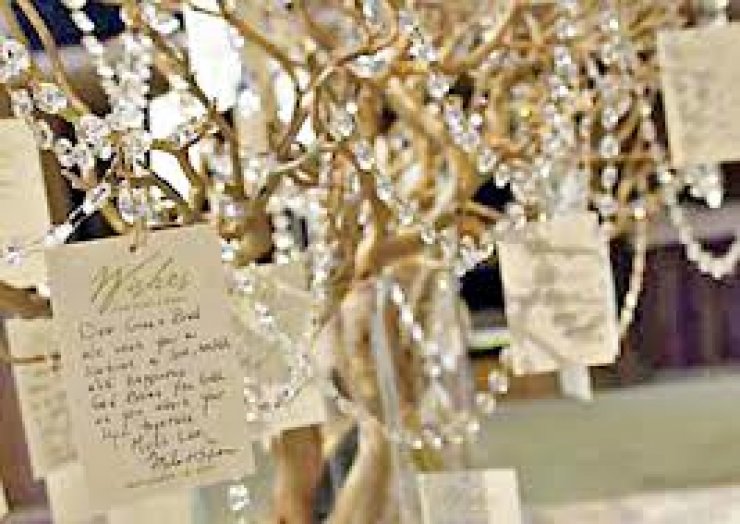 Δεντράκι ευχών γάμου 