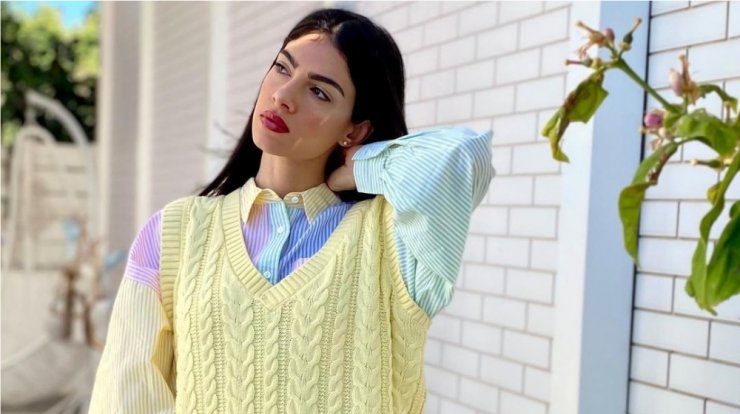 Η Άντρεα Κυριάκου φόρεσε δύο από τις μεγαλύτερες τάσεις της σεζόν