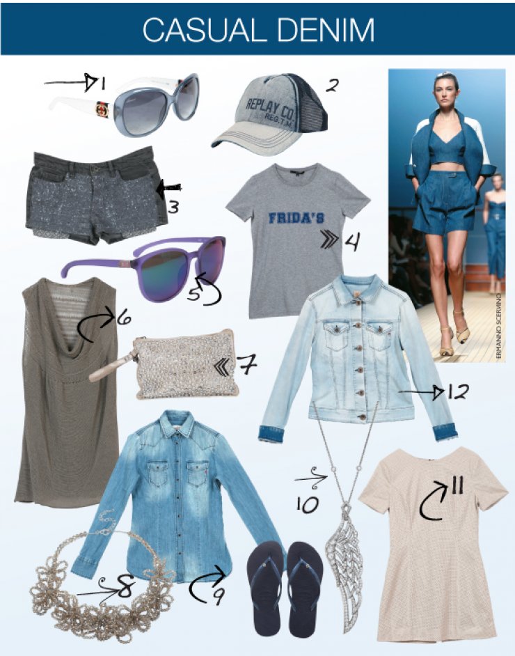 Casual denim