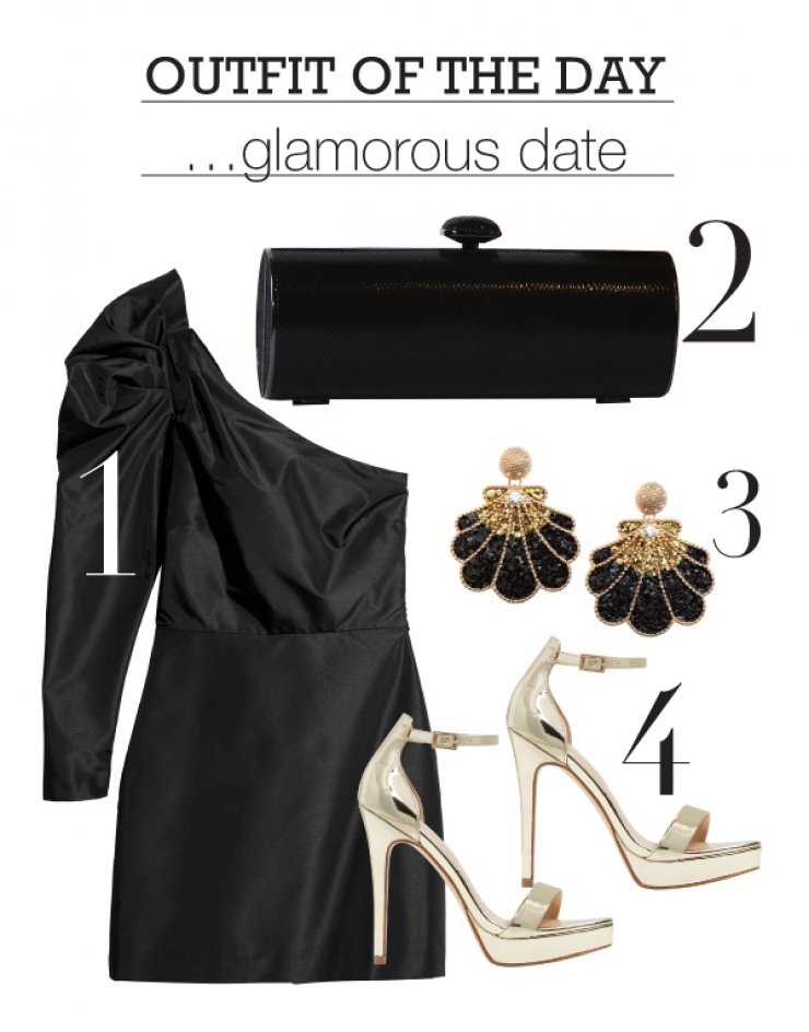 Glamorous date