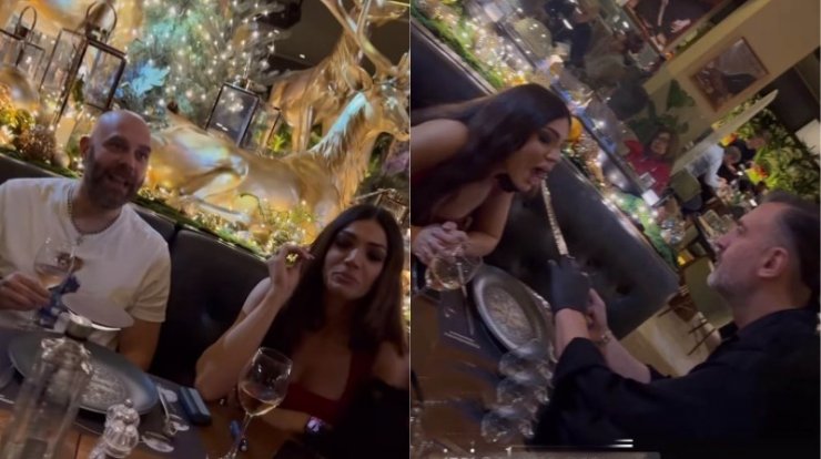 Ήβη Αδάμου - Μιχάλης Κουινέλης: Το ιδιαίτερο δείπνο τους σε εστιατόριο της Αθήνας 