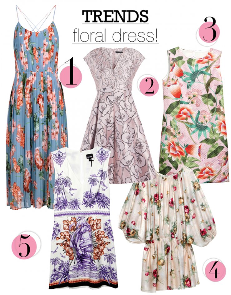 Floral dress!