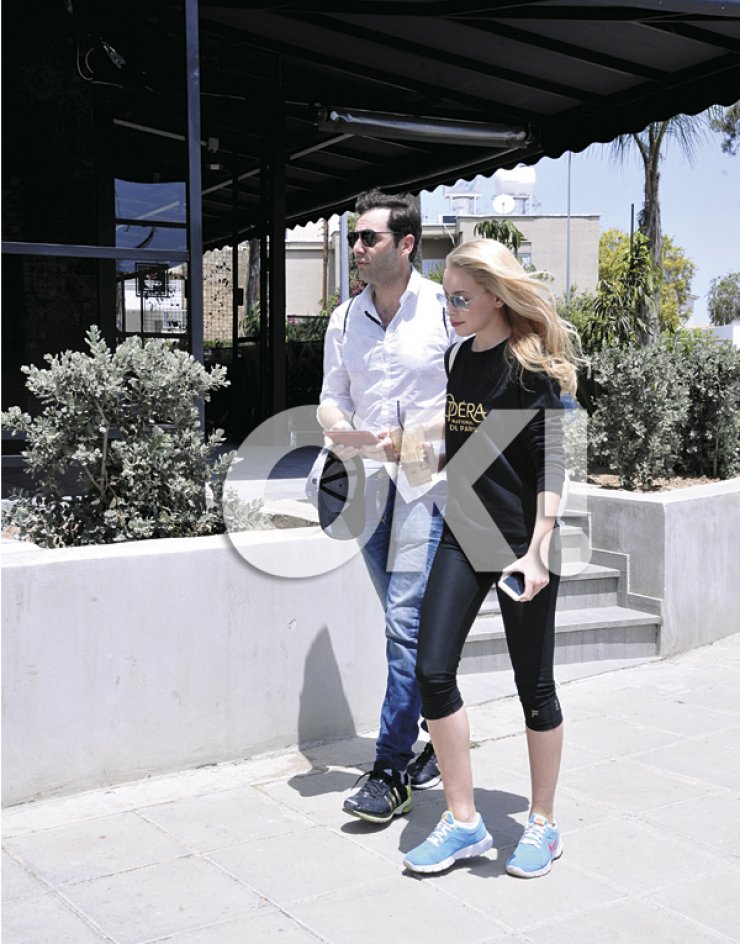 Παναγιώτης Μπουγιούρης - Κλέλια Μενελάου:  Όμορφες στιγμές στην Λευκωσία για το ερωτευμένο ζευγάρι