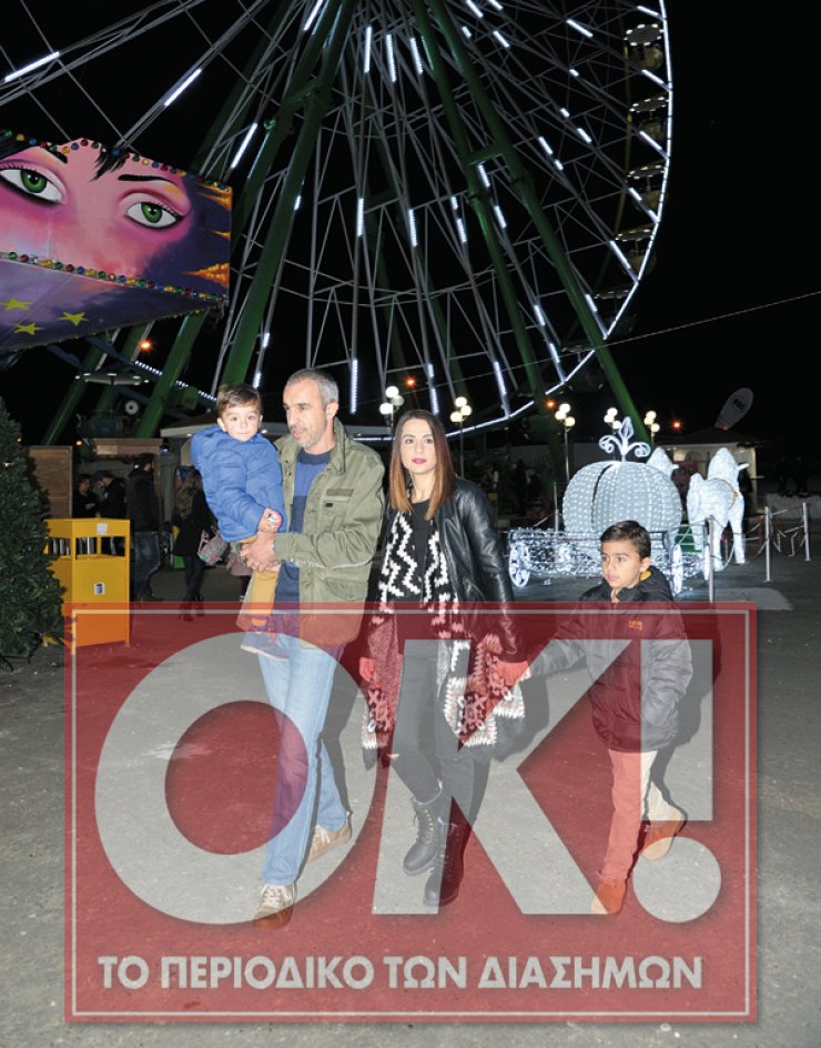 Βασιλική Χατζηαδάμου: Με τον σύζυγο και τα παιδιά της στην Παραμυθούπολη!