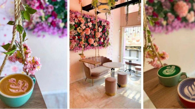 Ένα λουλουδάτο ροζ café άνοιξε στην Κύπρο! 