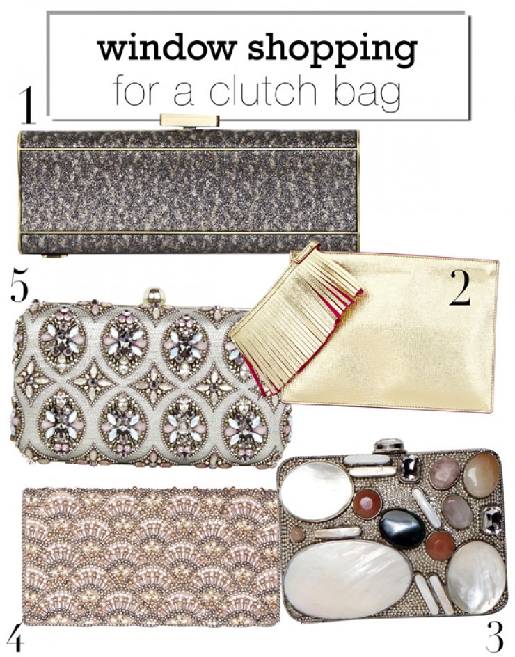 For a clutch bag