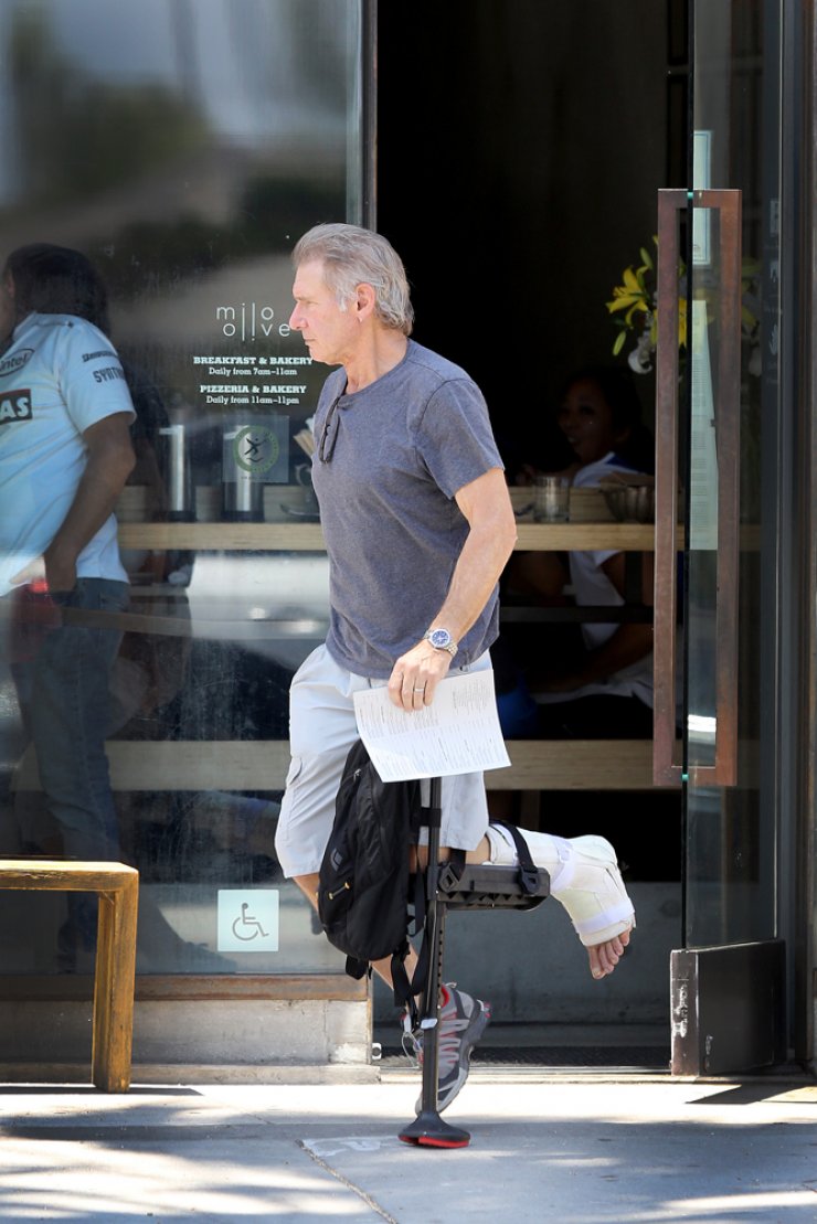 Τραυματίστηκε ο Harrison Ford [εικόνες]