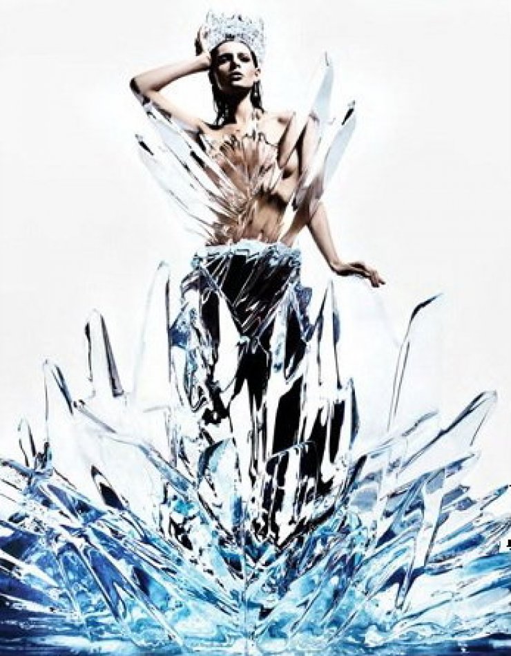 Φόρεμα από πάγο!