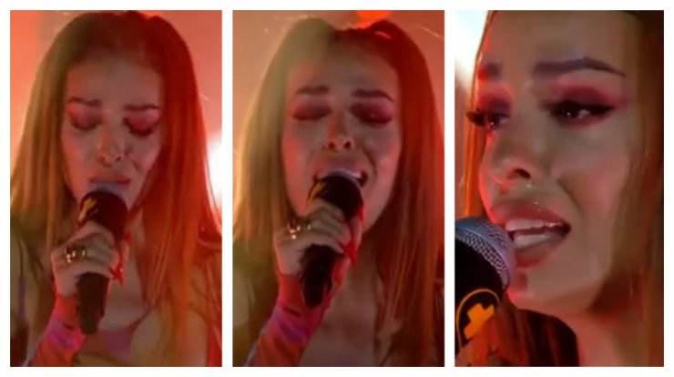 Ελένη Φουρέιρα: Ξέσπασε σε δάκρυα συγκινημένη στην πρώτη της συναυλία για τον Mad Clip [βίντεο]