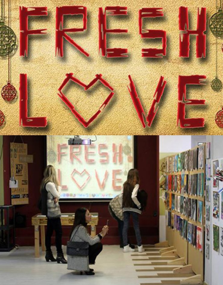 "Fresh Love" [φιλανθρωπική έκθεση από τα παιδιά για τα παιδιά]