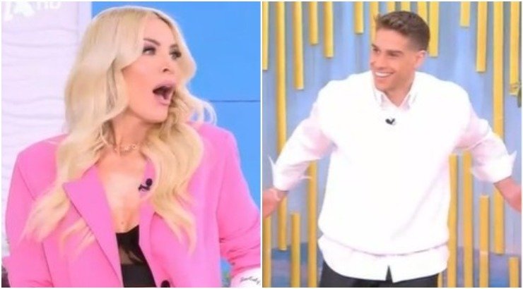 Βασίλης Κούρτης: Ο άνδρας που "ερωτεύτηκε" τηλεοπτικά η Καινούργιου εισέβαλε ξαφνικά στο στούντιο της [βίντεο]