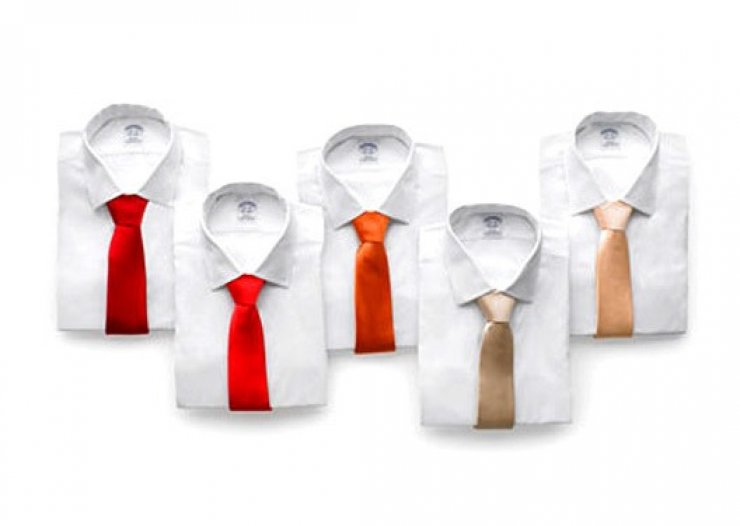 Γάμος: φθινοπωρινά χρώματα γραβάτας