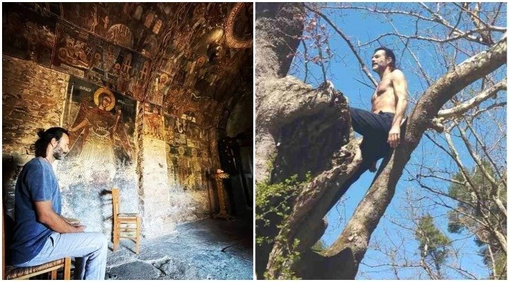 Θανάσης Ευθυμιάδης: Η ανάρτηση σκαρφαλωμένος στα δέντρα που προβλημάτισε τους followers του