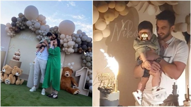 Κωνσταντίνος Λαϊφης - Σώτια Βασιλείου: Το boho πάρτι για τα 1α γενέθλια του γιου τους [εικόνες]