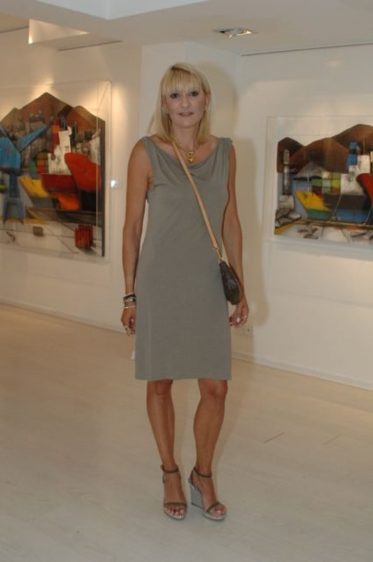 Στα εγκαίνια της Golden Gallery