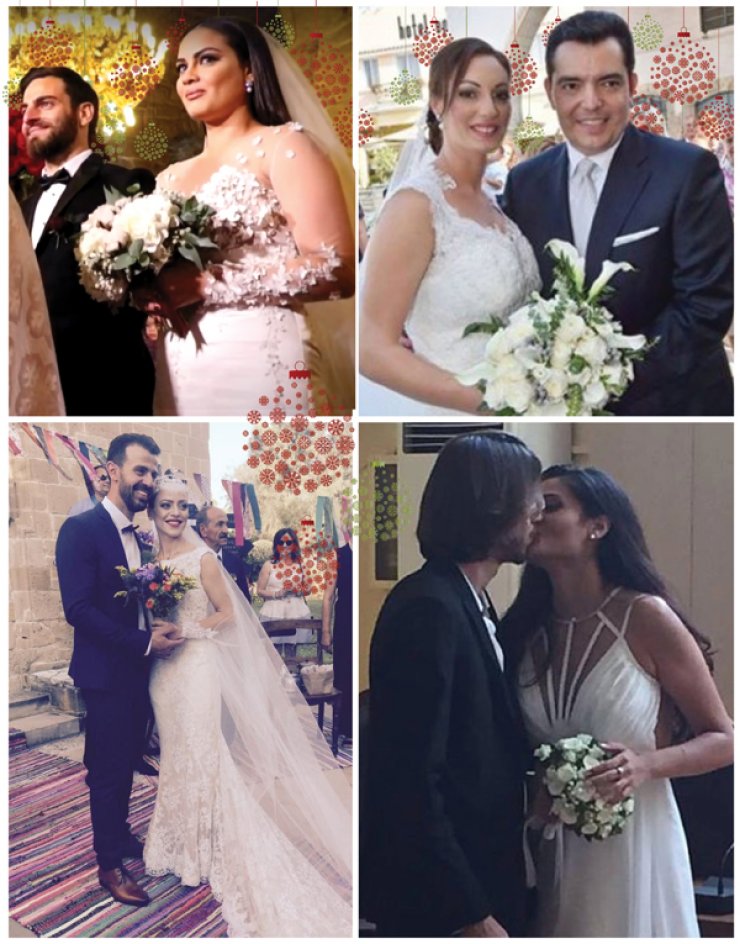 10 + 1 γάμοι επώνυμων ζευγαριών της κυπριακής showbiz το 2016!