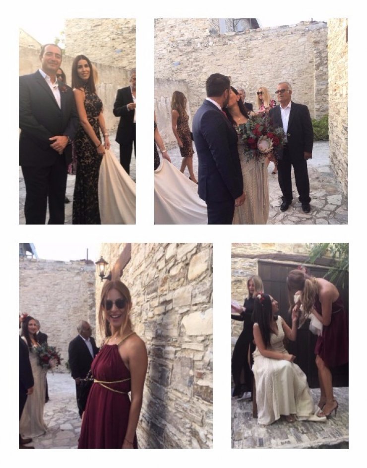 Αποκλειστικές φωτογραφίες από το γάμο της κολλητής της Κωνσταντίνας Ευριπίδου με παρανυφάκι την μικρή Αριάδνη 