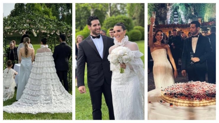 Χριστιάνα Ρωτού – Δημήτρης Χατζηιωάννου: Ο ονειρικός γάμος στην Τοσκάνη! [εικόνες]