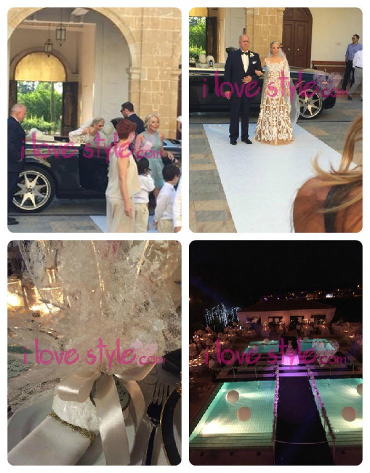 Ήβη Κυπριανού – Αλέξης Ζαχαρίου: Φωτογραφικά στιγμιότυπα από τον γάμο τους!