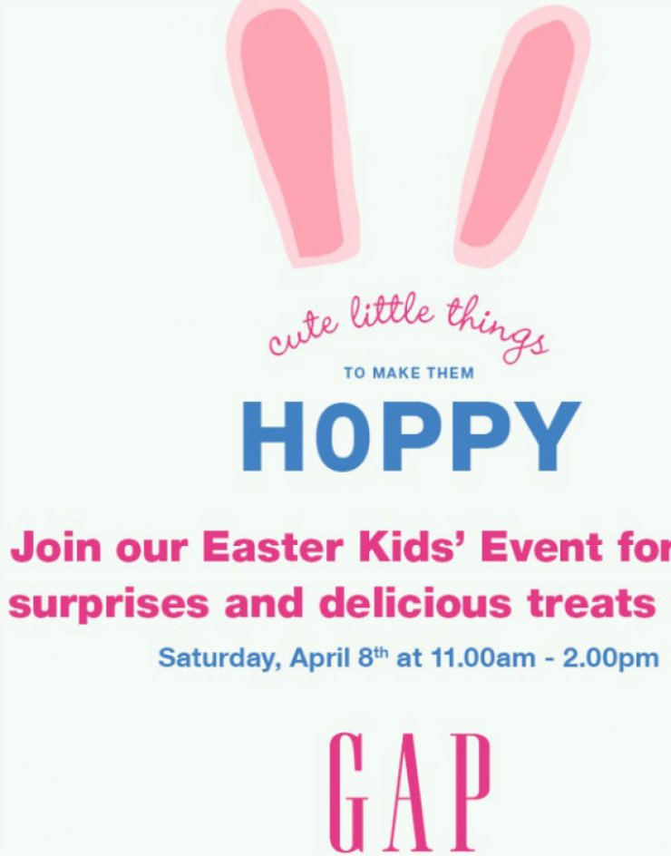 Πασχαλινό Kids Event στο Gap!