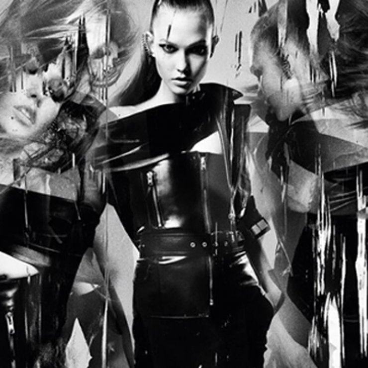 H Karlie Kloss στη νέα γκόθικ καμπάνια του οίκου Jean Paul Gaultier 