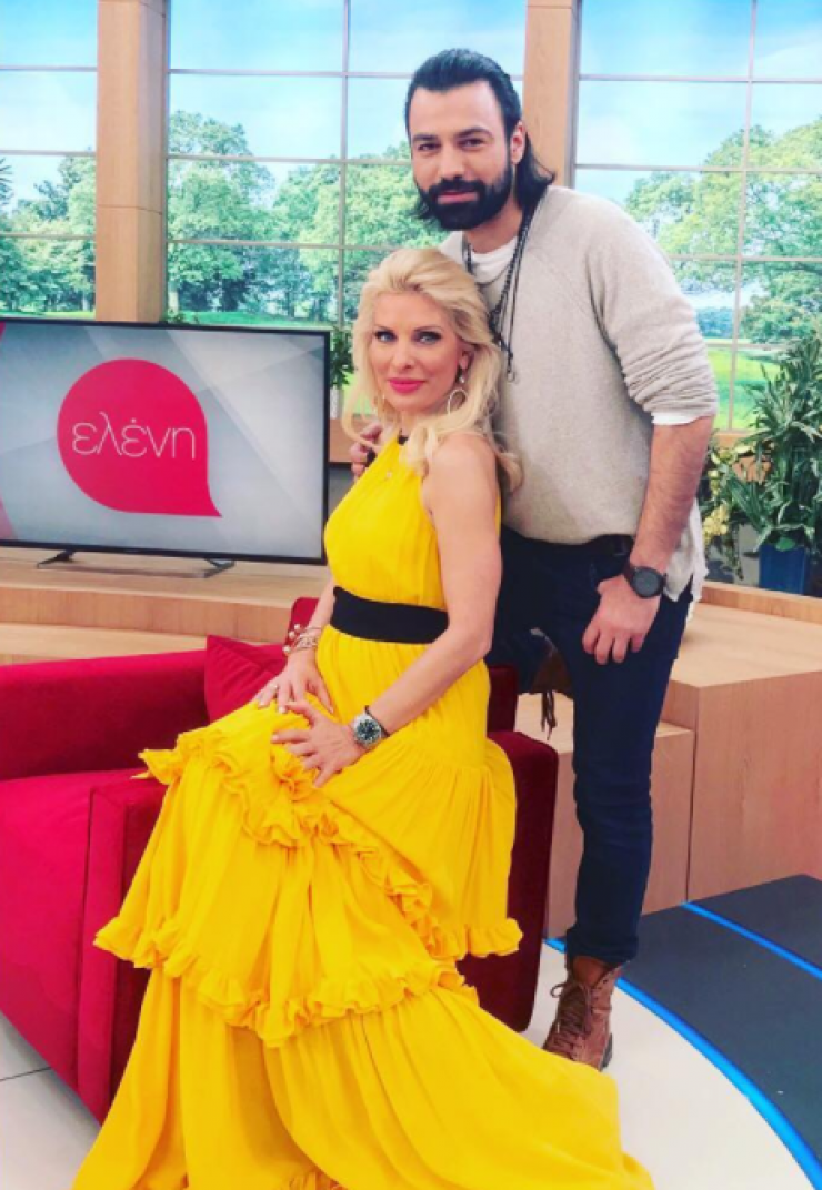 Το "φλερτ" της Ελένης Μενεγάκη στον Ανδρέα Γεωργίου on air! [βίντεο]