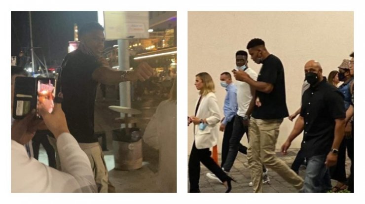 Τα νυχτοπερπατήματα του Γιάννη Αντετοκούμπο στη Λεμεσό! [εικόνες]