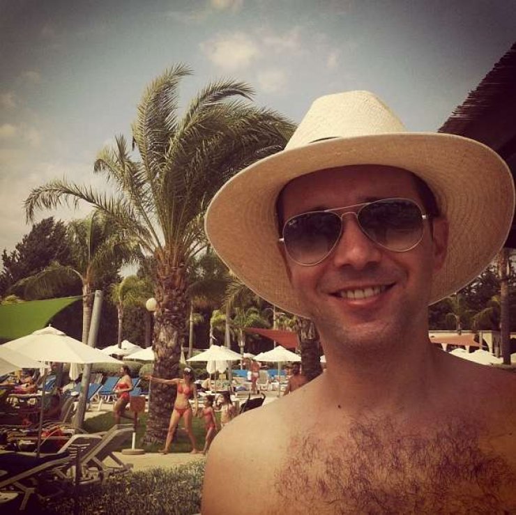 Ανδρέας Γιόρτσιος: Χαλαρές στιγμές σε waterpark!