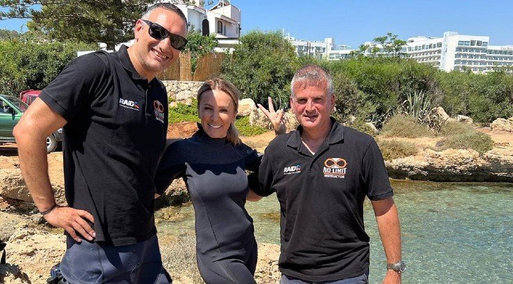 Η Γιώτα Δαμιανού πήγε για κατάδυση – Η ευχάριστη έκπληξη που είχε στον βυθό! [εικόνες]