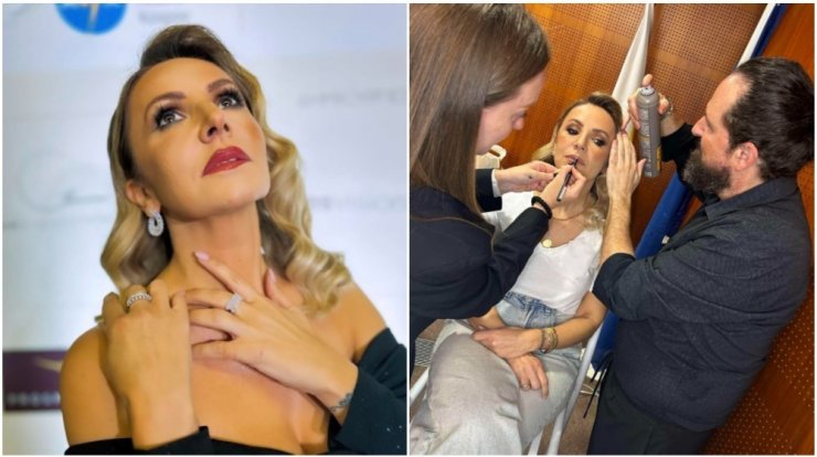 Το εντυπωσιακό βραδινό beauty look της Γιώτας Δαμιανού [εικόνες]