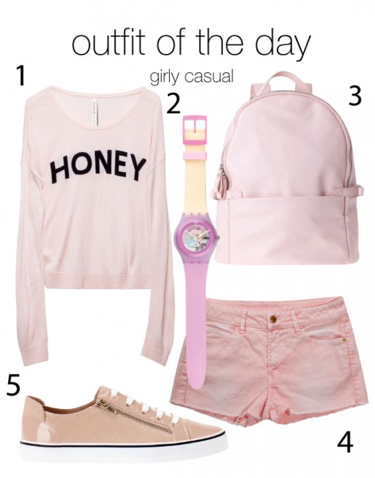 Girly casual