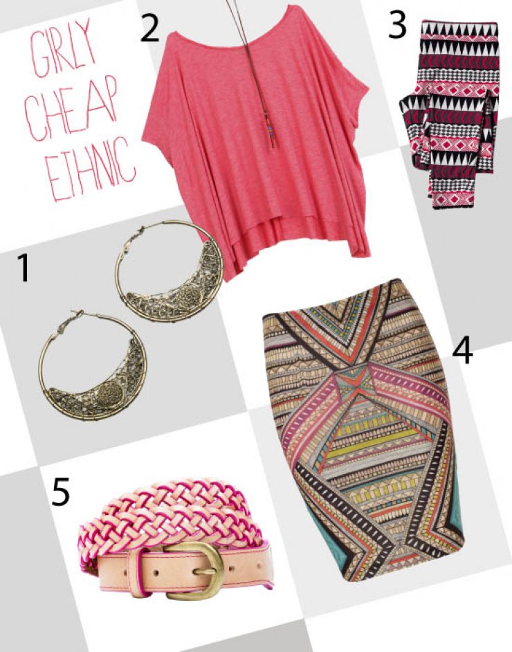 Girly, cheap and... ethnic
