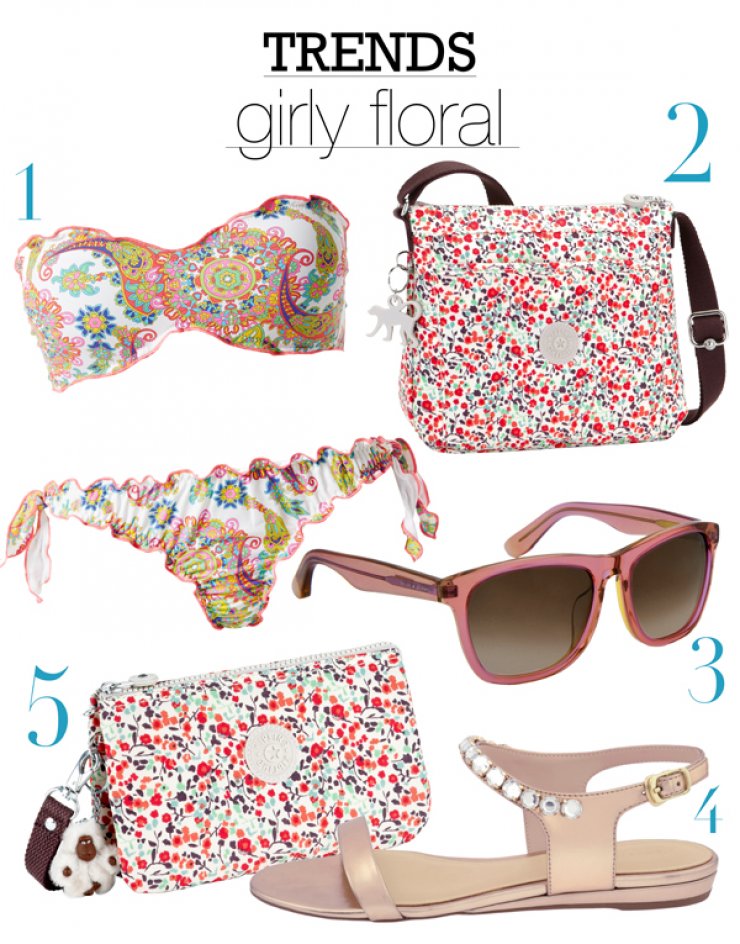 Girly floral